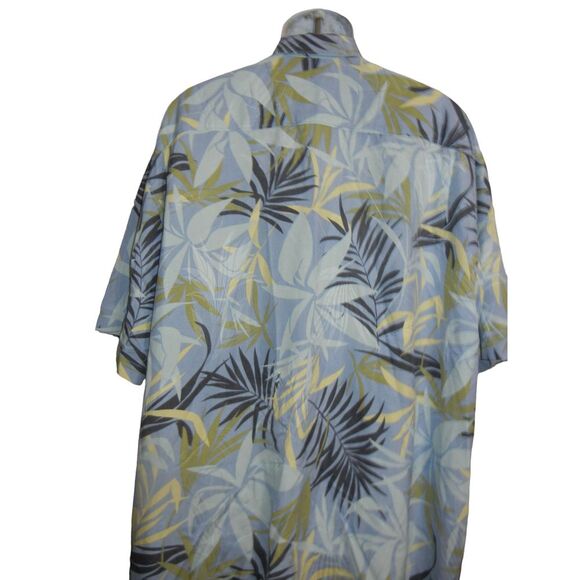 Tommy Bahama Silk Shirt Men Size XXL Hawaiian Camp Floral Print Tropical Print - Picture 7 of 9